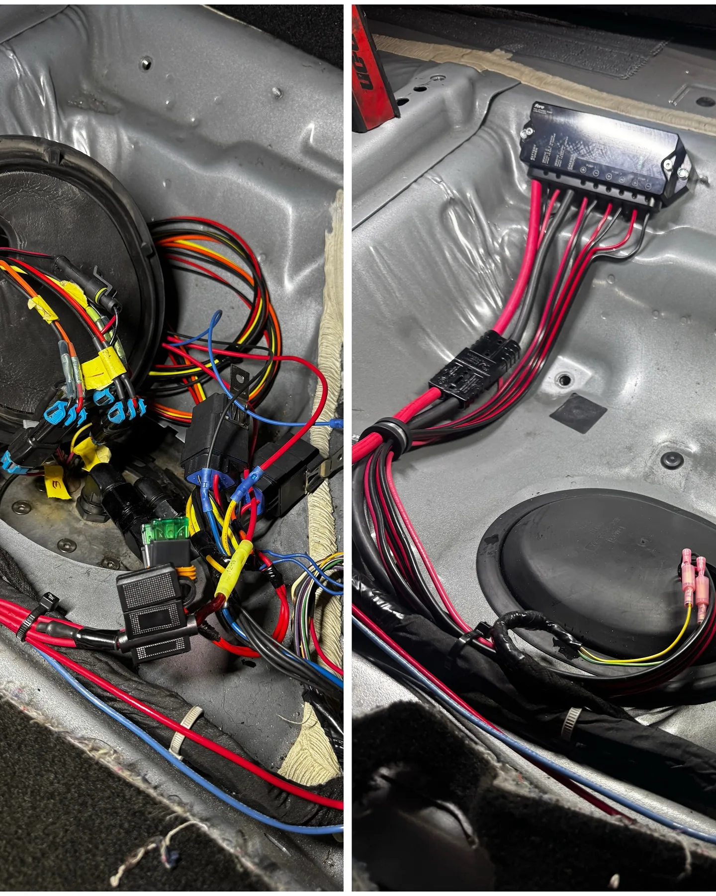 A fuel system wiring job, finished and tidy